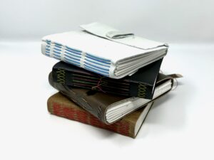 Bookmaking class: Make your own leather-bound sketchbook – Tear Cap  Workshops